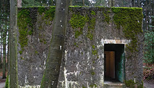 Hitlers bunker ved Førerhovedkvarter Wolfsschlucht I