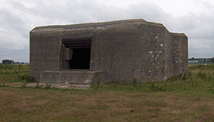 Bunker ved Kanonbatteri Bamburg som det ser ud i dag